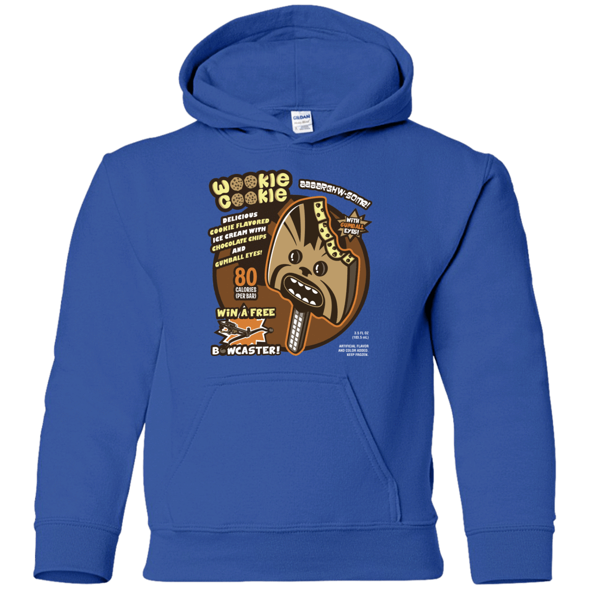 Sweatshirts Royal / YS Wookie Cookie Youth Hoodie