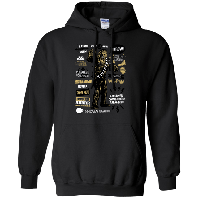 Sweatshirts Black / Small Wookie Famous Quotes Pullover Hoodie