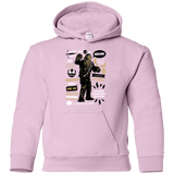 Sweatshirts Light Pink / YS Wookie Famous Quotes Youth Hoodie