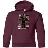 Sweatshirts Maroon / YS Wookie Famous Quotes Youth Hoodie