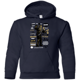 Sweatshirts Navy / YS Wookie Famous Quotes Youth Hoodie