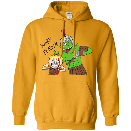 Sweatshirts Gold / Small Work Friends Pullover Hoodie