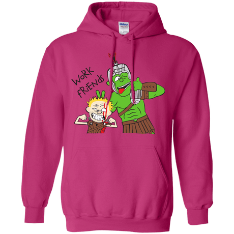 Sweatshirts Heliconia / Small Work Friends Pullover Hoodie