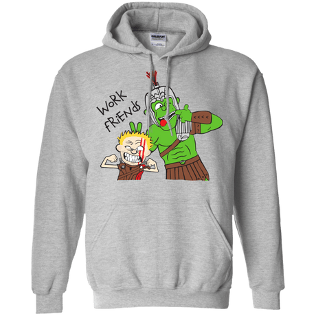 Sweatshirts Sport Grey / Small Work Friends Pullover Hoodie