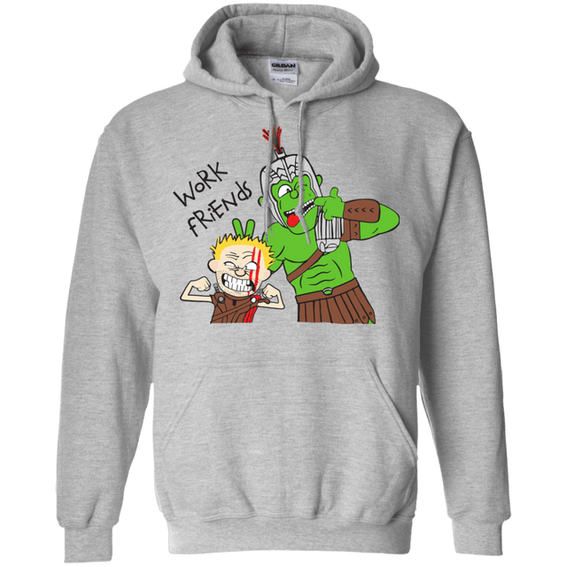 Sweatshirts Sport Grey / Small Work Friends Pullover Hoodie