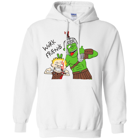 Sweatshirts White / Small Work Friends Pullover Hoodie