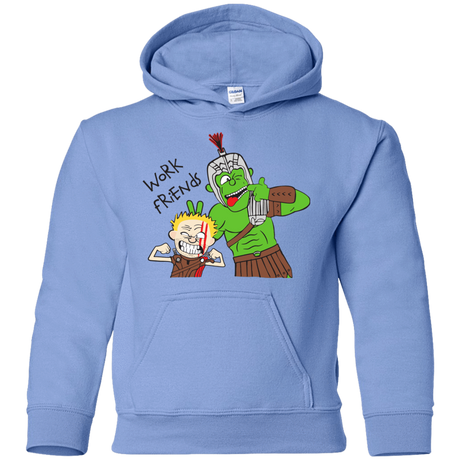 Sweatshirts Carolina Blue / YS Work Friends Youth Hoodie