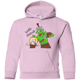 Sweatshirts Light Pink / YS Work Friends Youth Hoodie