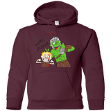 Sweatshirts Maroon / YS Work Friends Youth Hoodie