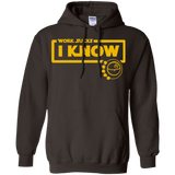 Sweatshirts Dark Chocolate / Small Work Sucks Pullover Hoodie