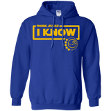 Sweatshirts Royal / Small Work Sucks Pullover Hoodie