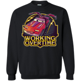 Sweatshirts Black / Small Working Overtime Crewneck Sweatshirt