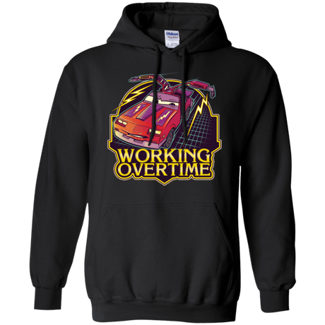 Sweatshirts Black / Small Working Overtime Pullover Hoodie