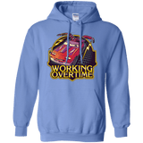 Sweatshirts Carolina Blue / Small Working Overtime Pullover Hoodie