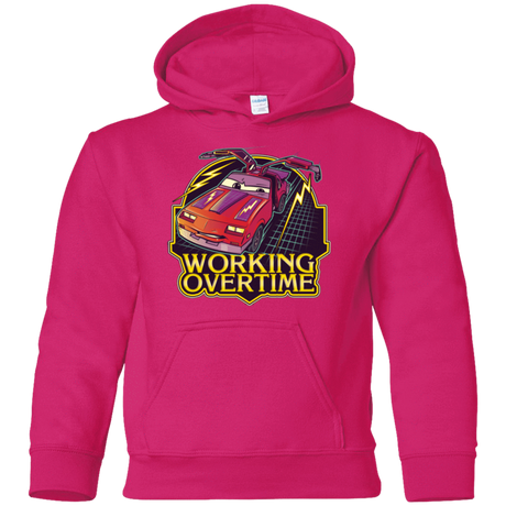 Sweatshirts Heliconia / YS Working Overtime Youth Hoodie