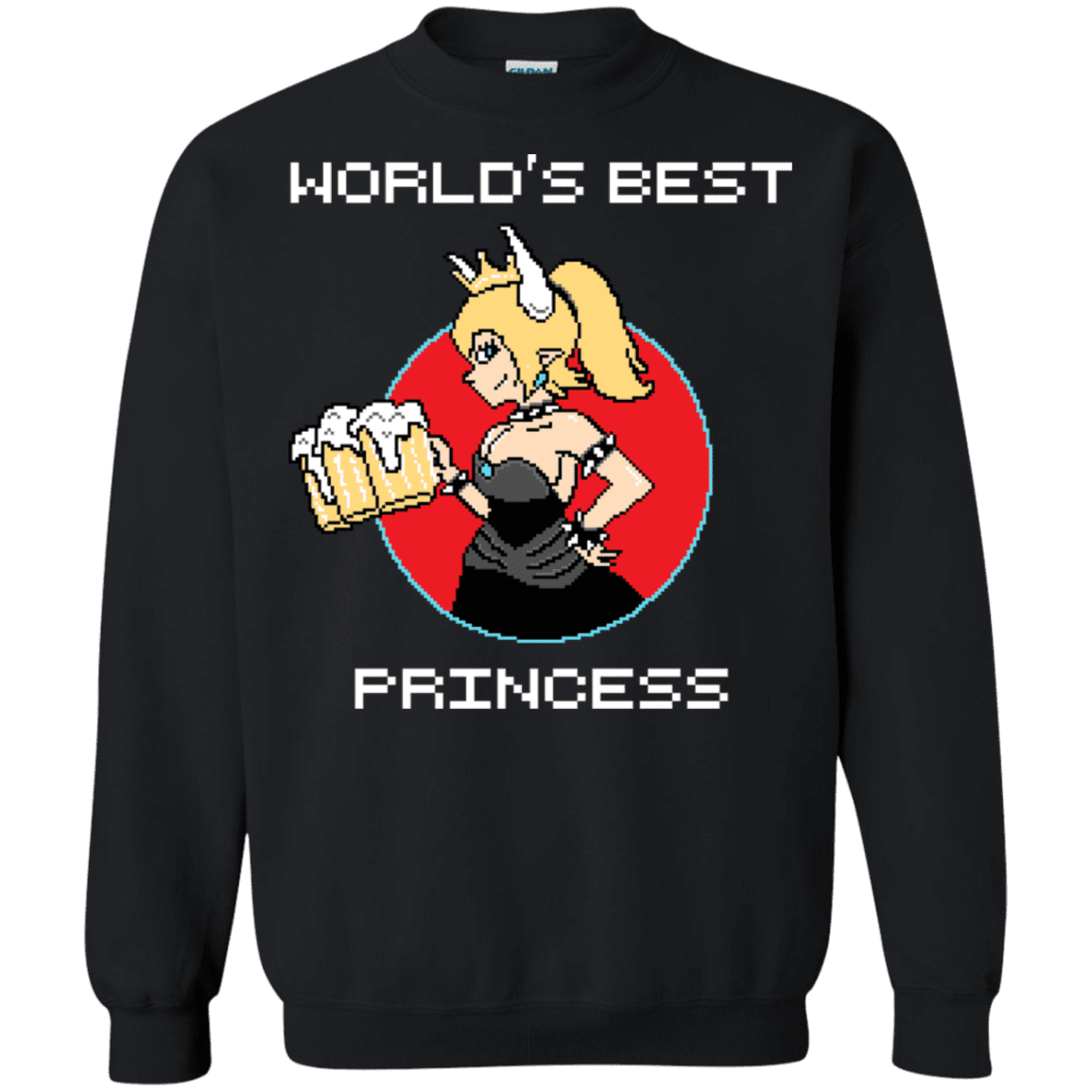 Sweatshirts Black / S World's Best Princess Crewneck Sweatshirt