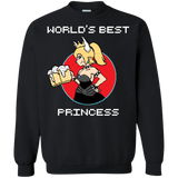 Sweatshirts Black / S World's Best Princess Crewneck Sweatshirt