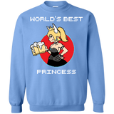 Sweatshirts Carolina Blue / S World's Best Princess Crewneck Sweatshirt