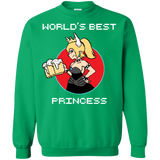 Sweatshirts Irish Green / S World's Best Princess Crewneck Sweatshirt