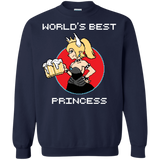 Sweatshirts Navy / S World's Best Princess Crewneck Sweatshirt