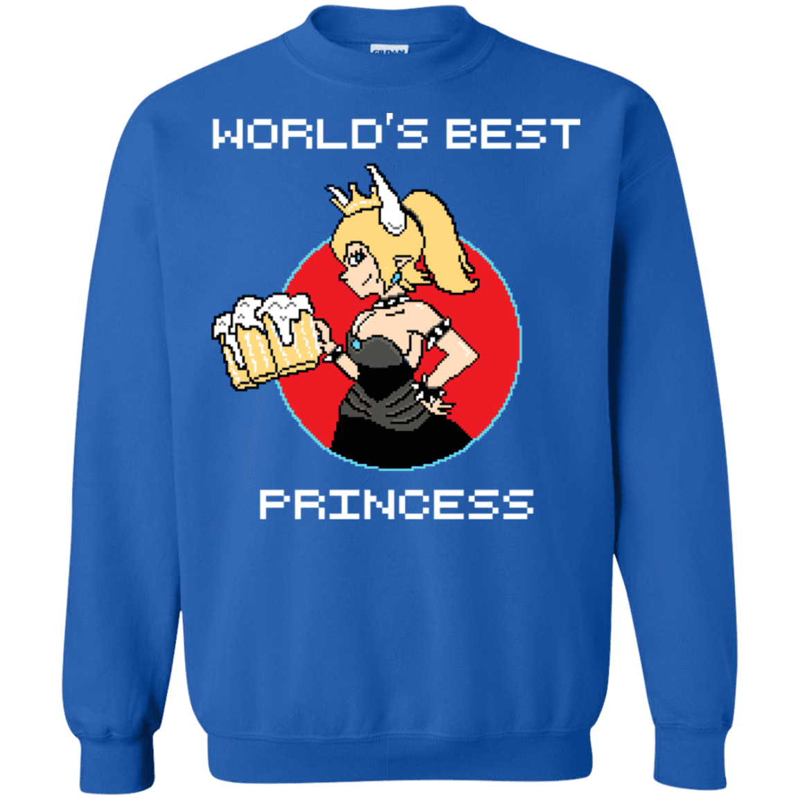 Sweatshirts Royal / S World's Best Princess Crewneck Sweatshirt