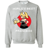 Sweatshirts Sport Grey / S World's Best Princess Crewneck Sweatshirt