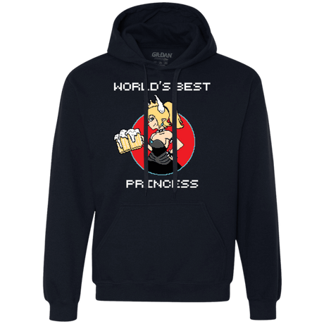 Sweatshirts Navy / S World's Best Princess Premium Fleece Hoodie