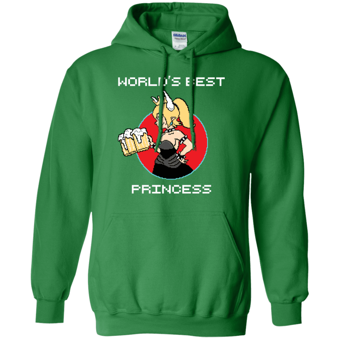 Sweatshirts Irish Green / S World's Best Princess Pullover Hoodie