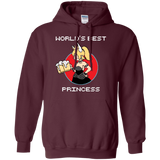 Sweatshirts Maroon / S World's Best Princess Pullover Hoodie