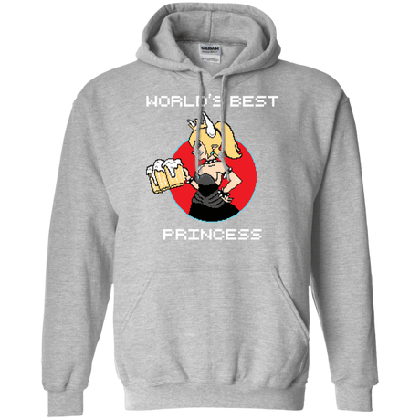 Sweatshirts Sport Grey / S World's Best Princess Pullover Hoodie