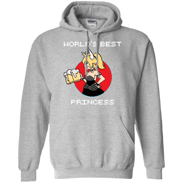 Sweatshirts Sport Grey / S World's Best Princess Pullover Hoodie