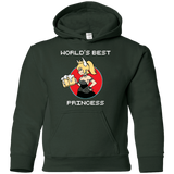 Sweatshirts Forest Green / YS World's Best Princess Youth Hoodie