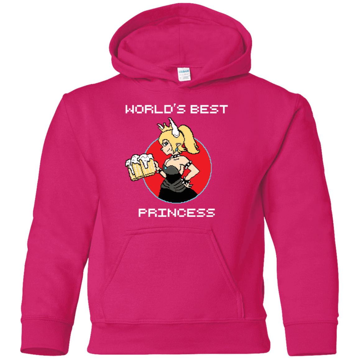 Sweatshirts Heliconia / YS World's Best Princess Youth Hoodie