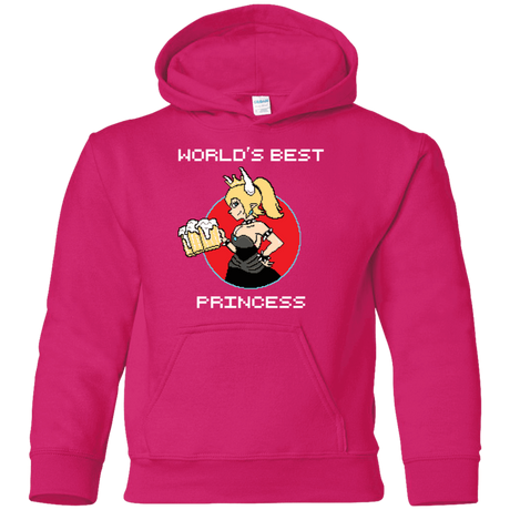 Sweatshirts Heliconia / YS World's Best Princess Youth Hoodie