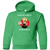 Sweatshirts Irish Green / YS World's Best Princess Youth Hoodie