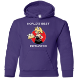 Sweatshirts Purple / YS World's Best Princess Youth Hoodie