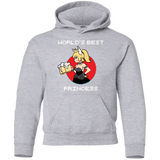 Sweatshirts Sport Grey / YS World's Best Princess Youth Hoodie