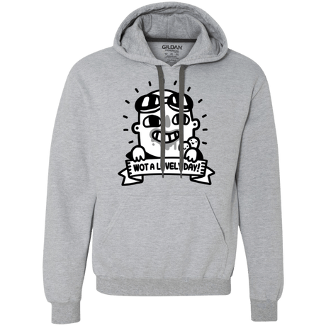 Sweatshirts Sport Grey / Small Wot A Luvely Day Premium Fleece Hoodie