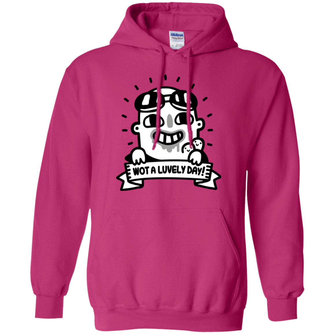 Sweatshirts Heliconia / Small Wot A Luvely Day Pullover Hoodie