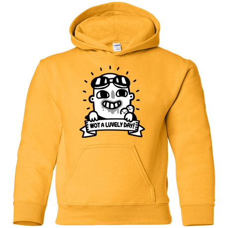 Sweatshirts Gold / YS Wot A Luvely Day Youth Hoodie