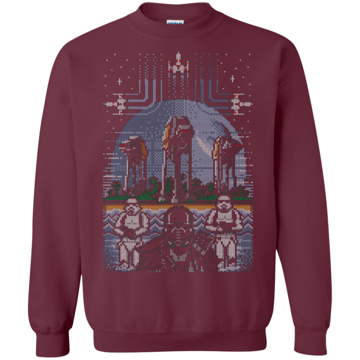 Sweatshirts Maroon / Small Wrath of the Empire Crewneck Sweatshirt