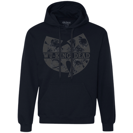 Sweatshirts Navy / Small WU KING DEAD Premium Fleece Hoodie