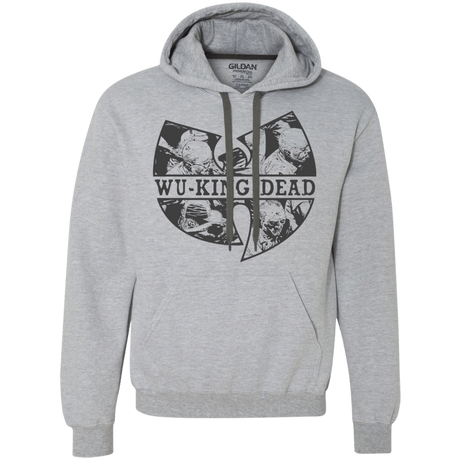 Sweatshirts Sport Grey / Small WU KING DEAD Premium Fleece Hoodie