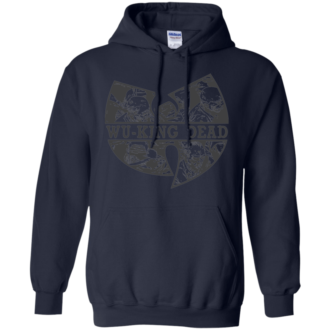 Sweatshirts Navy / Small WU KING DEAD Pullover Hoodie