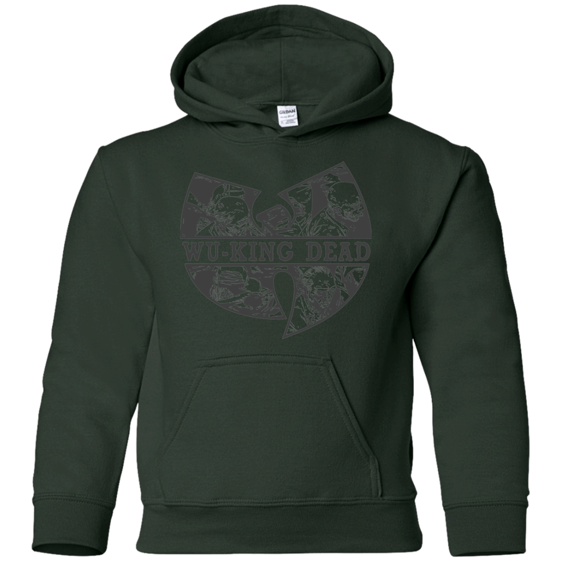 Sweatshirts Forest Green / YS WU KING DEAD Youth Hoodie