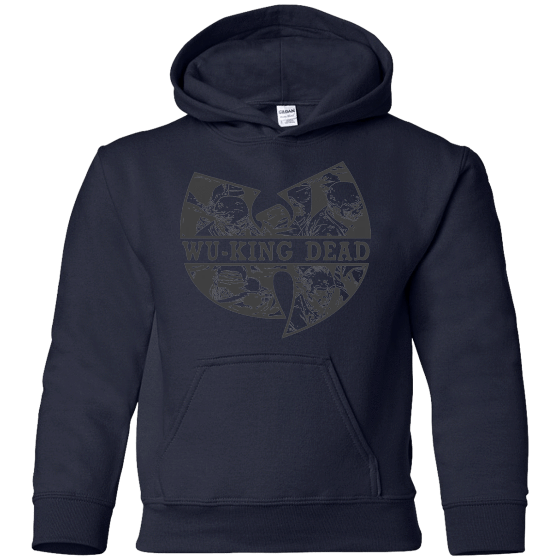 Sweatshirts Navy / YS WU KING DEAD Youth Hoodie