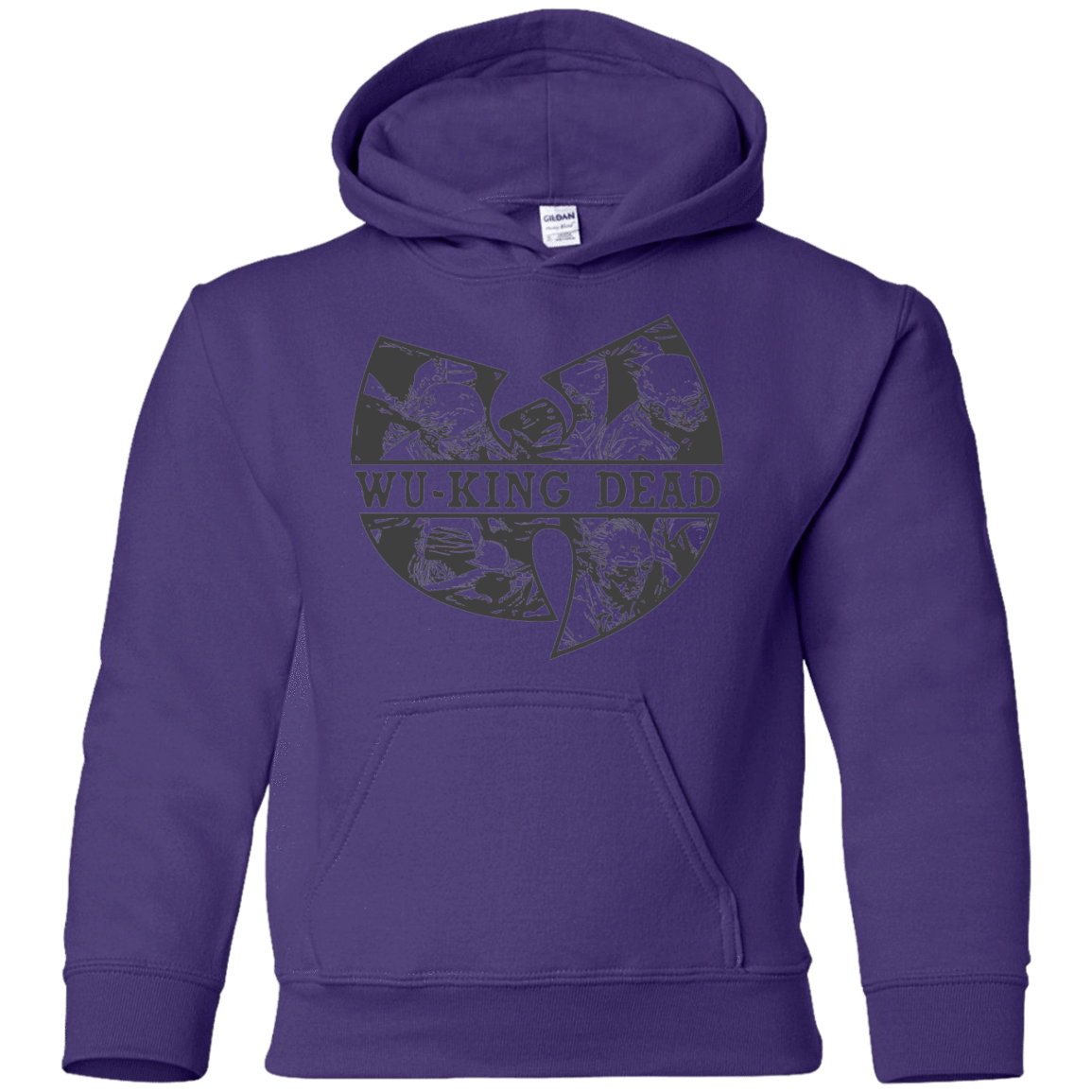 Sweatshirts Purple / YS WU KING DEAD Youth Hoodie