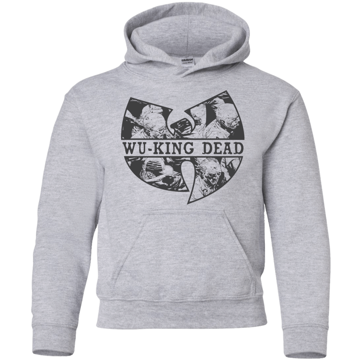 Sweatshirts Sport Grey / YS WU KING DEAD Youth Hoodie