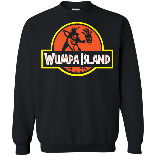 Sweatshirts Black / S Wumpa Island Crewneck Sweatshirt