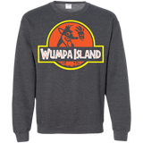 Sweatshirts Dark Heather / S Wumpa Island Crewneck Sweatshirt